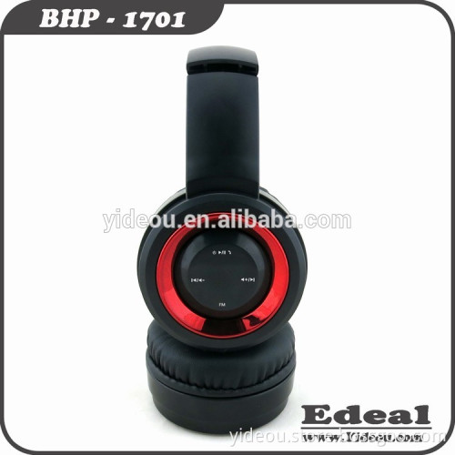 Wireless Headband Earphone Hands Free Music Headset With FM radio & TF Card